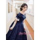 Surface Spell Gothic Portrait of a Lady Crinolines Jacquard Long One Piece(Full Payment Without Shipping)